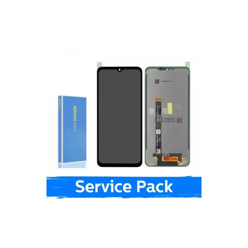 Screen for Samsung G556 Xcover 7 black (Service Pack / Aftermarket)(NF version)