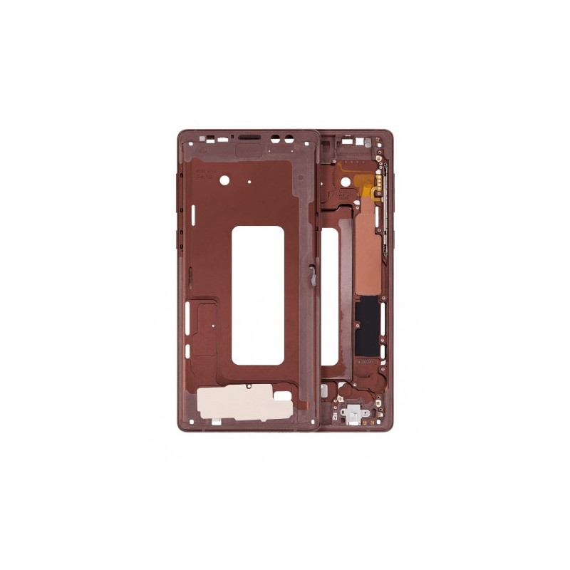 Ekrano rėmas / vidinis korpusas skirtas Samsung N960 Note 9 (Metallic Copper)
