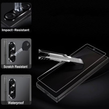 Ekrano apsauga "Flexible Clear HD" komplektas 3in1 skirtas Samsung F936 Z Fold4 (Bulk)
