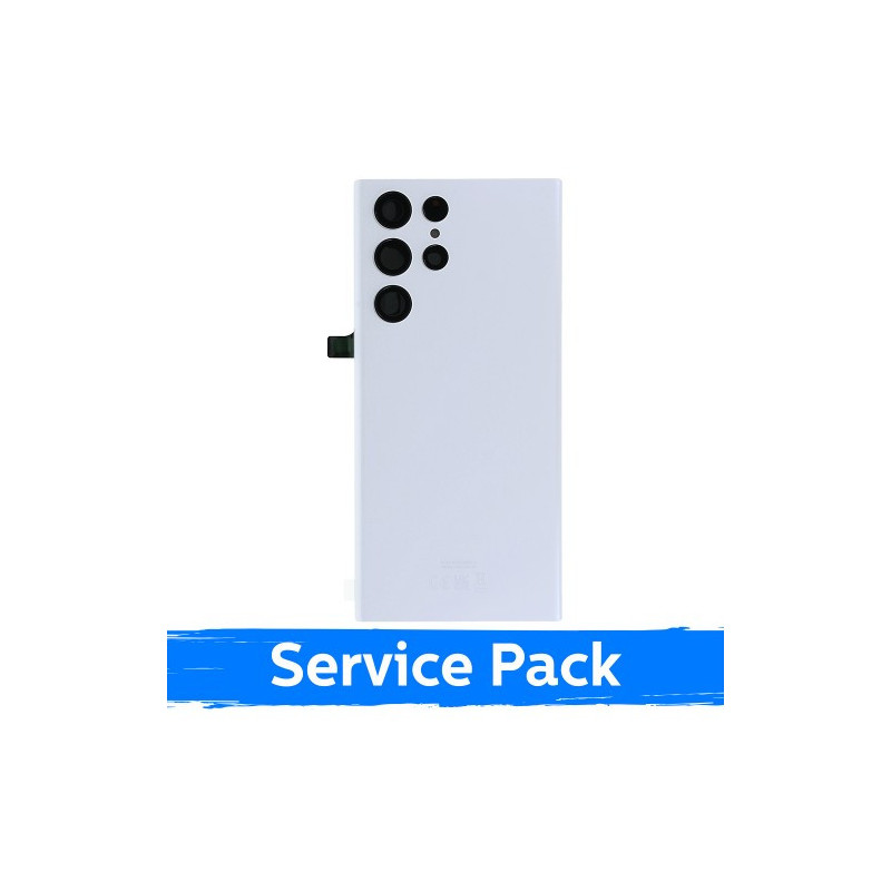 Galinis dangtelis skirtas Samsung S908 S22 Ultra / Phantom White / (Service Pack)