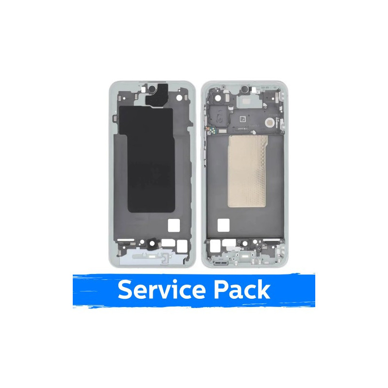 Ekrano rėmas / vidinis korpusas skirtas Samsung A566 A56 5G / Olive / (Service Pack)