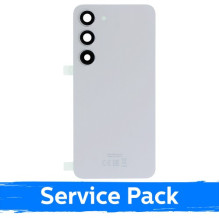 Galinis dangtelis skirtas Samsung S911 S23 / Cream / (Service Pack)
