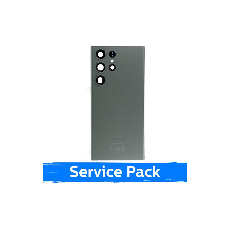 Galinis dangtelis skirtas Samsung S918 S23 Ultra / Green / (Service Pack)
