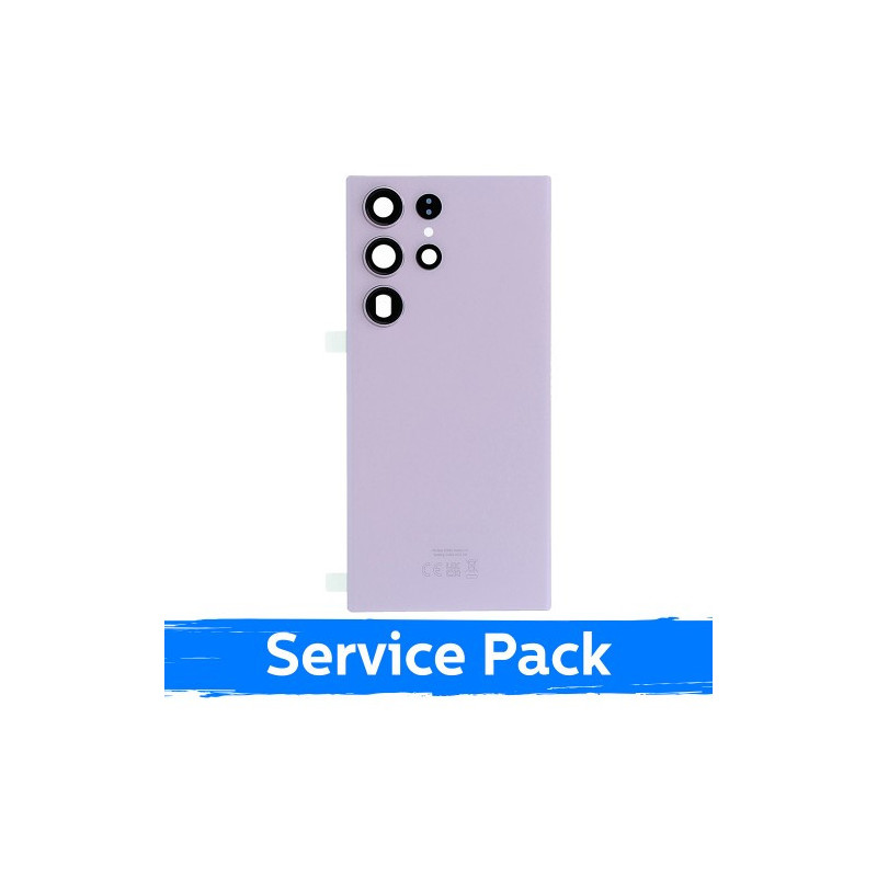 Back cover for Samsung S918 S23 Ultra / Lavender / (Service Pack)