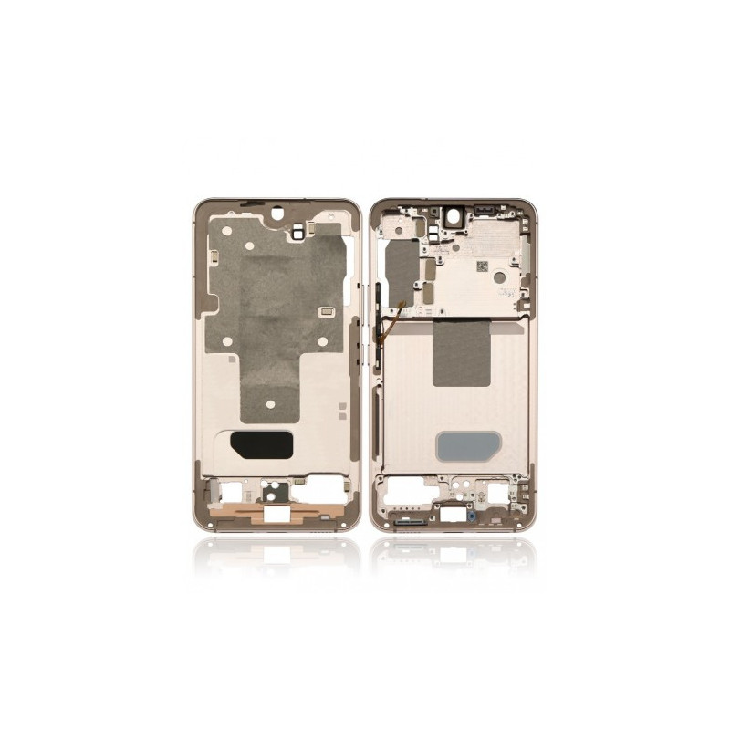 Ekrano rėmas / vidinis korpusas skirtas Samsung S901 S22 (Pink Gold)