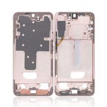 Ekrano rėmas / vidinis korpusas skirtas Samsung S906 S22 Plus (Pink Gold)