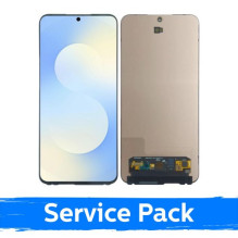 Ekranas skirtas Samsung S731 S25 FE juodas (Service Pack) (NF version)