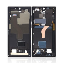 Ekrano rėmas / vidinis korpusas skirtas Samsung S908 S22 Ultra Phantom Black