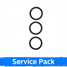 Galinės kameros stikliukas skirtas Samsung G998 S21 Ultra galines kameros stikliukas juodas (Service Pack)