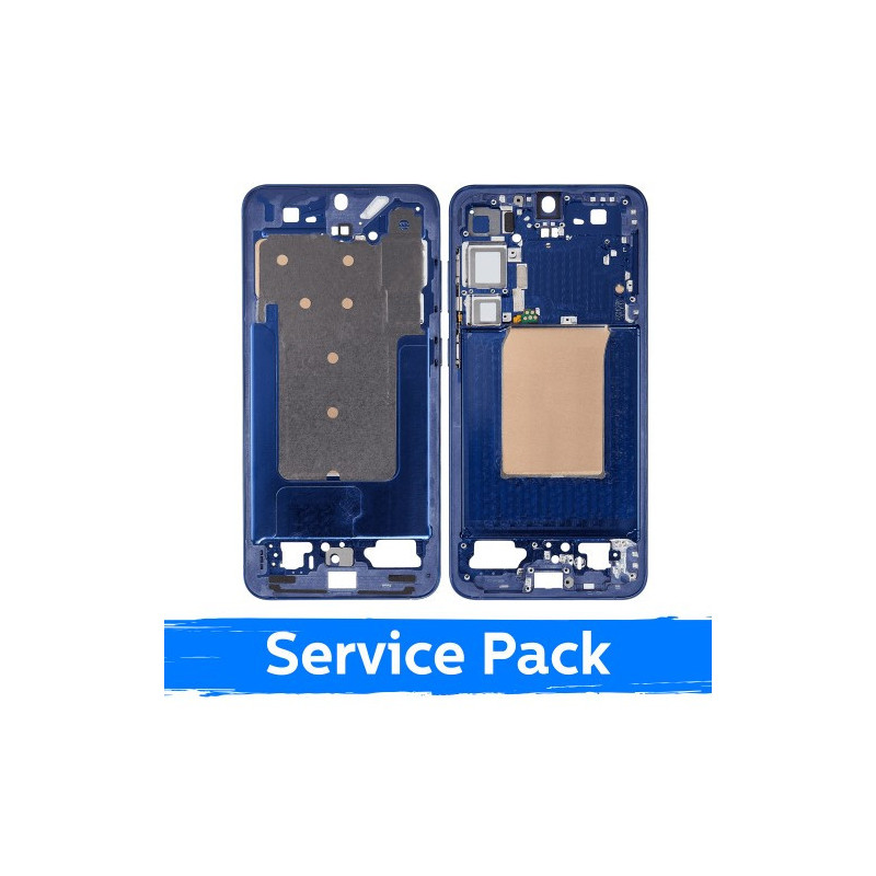Ekrano rėmas / vidinis korpusas skirtas Samsung S936 S25 Plus / Navy / (Service Pack)