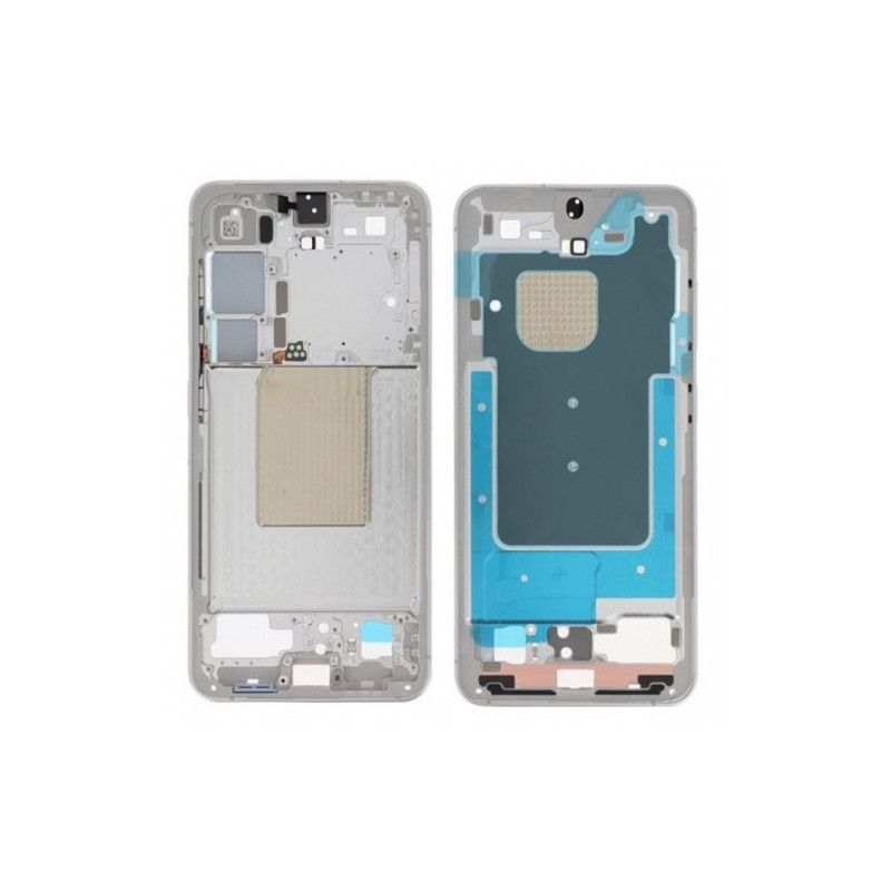 Ekrano rėmas / vidinis korpusas skirtas Samsung S921 S24 (Marble Grey)