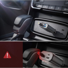 Automobilinis įkroviklis Joyroom 'JR-CCL07' juodas 30W (1xPD / 1xQC3.0) + 'Lightning' laidas Automobilinis įkroviklis Joyroom 'JR-CCL07' juodas 30W (1xPD / 1xQC3.0) + 'Lightning' laidas