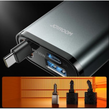 Car charger Joyroom 'JR-CCL07' black 30W (1xPD / 1xQC3.0) + 'Lightning' cable Car charger Joyroom 'JR-CCL07' black 30W (1xPD / 1xQC3.0) + 'Lightning' cable