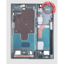 Ekrano rėmas / vidinis korpusas skirtas Samsung S908 S22 Ultra (Green)