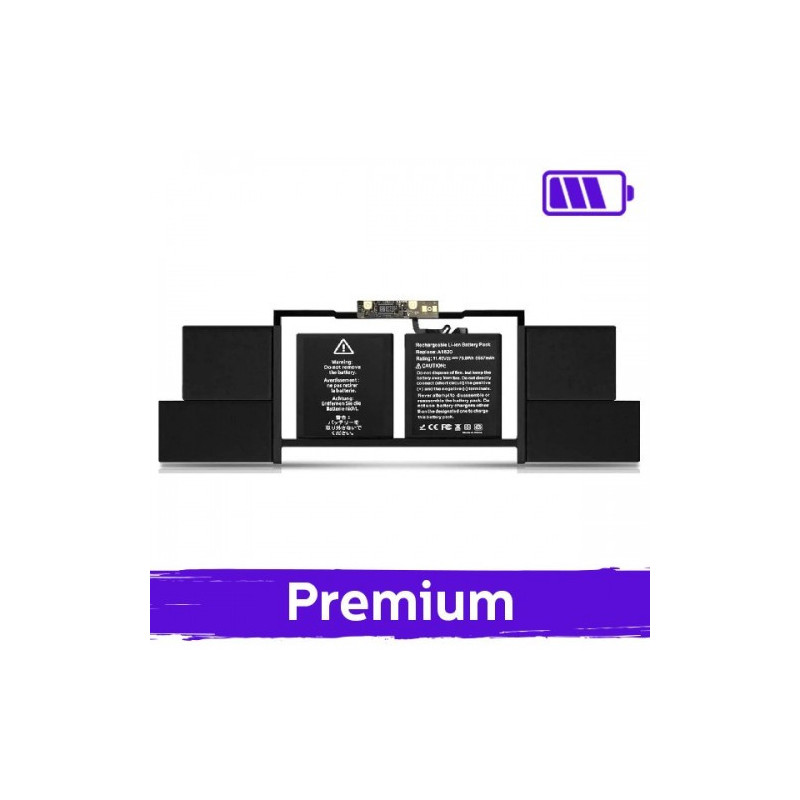 Battery for Macbook Pro 15.4'' (A1707 / A1820) / Premium