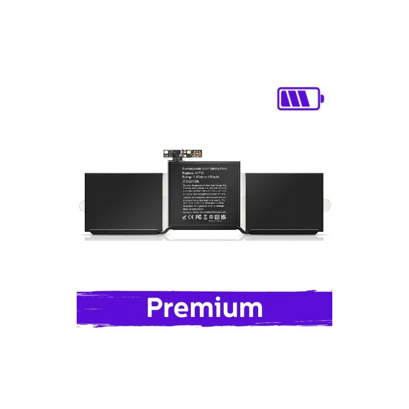 Akumuliatorius skirtas Macbook Pro 13.3'' (A2171 / A2289 / A2159 / A2338) / Premium