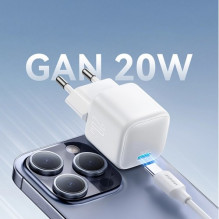 Įkroviklis Joyroom 'TCG08' baltas GaN (USB-C / 20W)