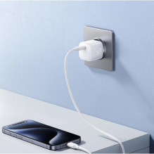 Įkroviklis Joyroom 'TCG08' baltas GaN (USB-C / 20W)