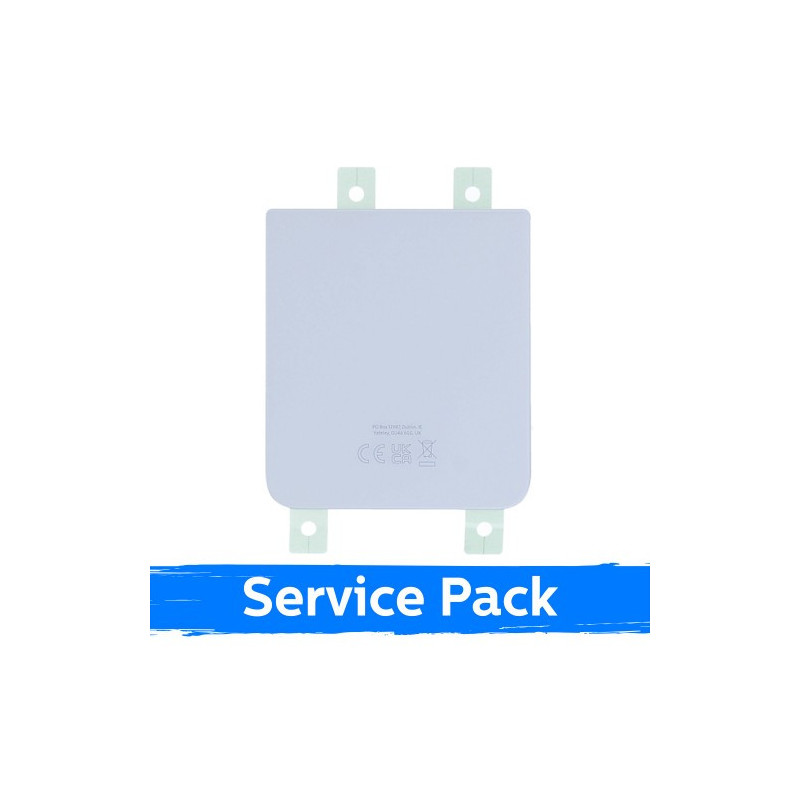 Galinis dangtelis skirtas Samsung F721 Z Flip4 / White / (Service Pack)