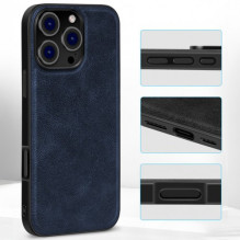 Case X-Level 'Earl III Collection' for Apple iPhone 16 Pro Max blue