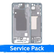 Ekrano rėmas / vidinis korpusas skirtas Samsung A556 A55 5G / Ice Blue / (Service Pack)