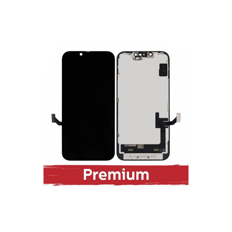 Ekranas skirtas iPhone 16e juodas (Hard OLED / Premium) / *Removable IC* /