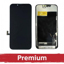 Screen for iPhone 13 black (SOFT OLED / Stable / Premium) / *Self-Diagnosable* /
