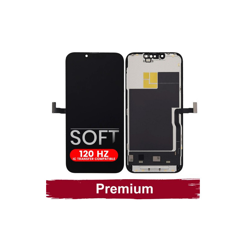 Screen for iPhone 13 Pro black (SOFT OLED / Stable 120Hz / Premium) *Self-Diagnosable*