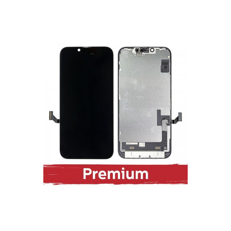 Ekranas skirtas iPhone 14 juodas (SOFT OLED / Stable / Premium) *Self-Diagnosable*