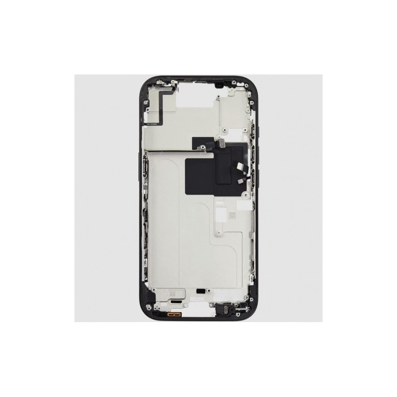 Korpusas skirtas iPhone 16 Pro vidinis (vidurinis) korpusas / Black Titanium / OEM
