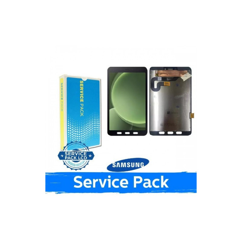 Ekranas skirtas Samsung X306 / X300 Tab Active 5 5G juodas (Service Pack)