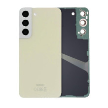 Galinis dangtelis skirtas Samsung S901 S22 / Cream / (su kameros stikliuku) OEM