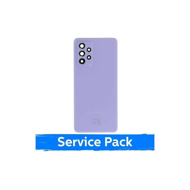 Galinis dangtelis skirtas Samsung A525 A52 (A526 A52 5G) / Awesome Violet / (Service Pack)