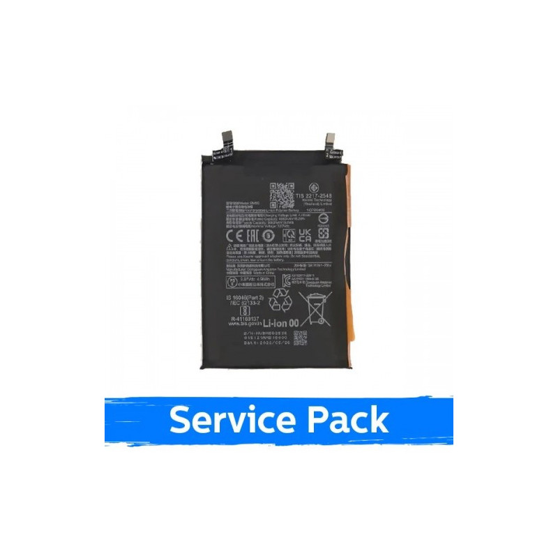 Battery for Xiaomi Poco X4 GT BM5G (Service Pack)