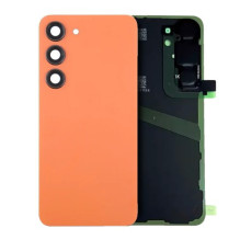 Galinis dangtelis skirtas Samsung S921 S24 / Sandstone Orange / (su kameros stikliuku) OEM