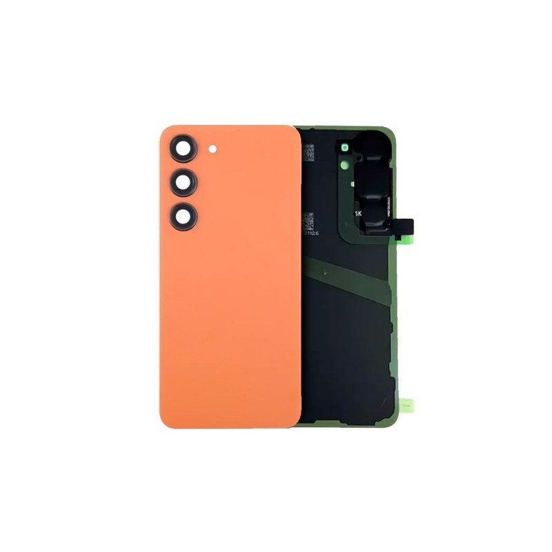 Galinis dangtelis skirtas Samsung S921 S24 / Sandstone Orange / (su kameros stikliuku) OEM