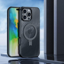Dėklas Dux Ducis "Aimo Magnetic Stand" skirtas Apple iPhone 17 juodas Dėklas Dux Ducis "Aimo Magnetic Stand" skirtas Apple iPhone 17 juodas