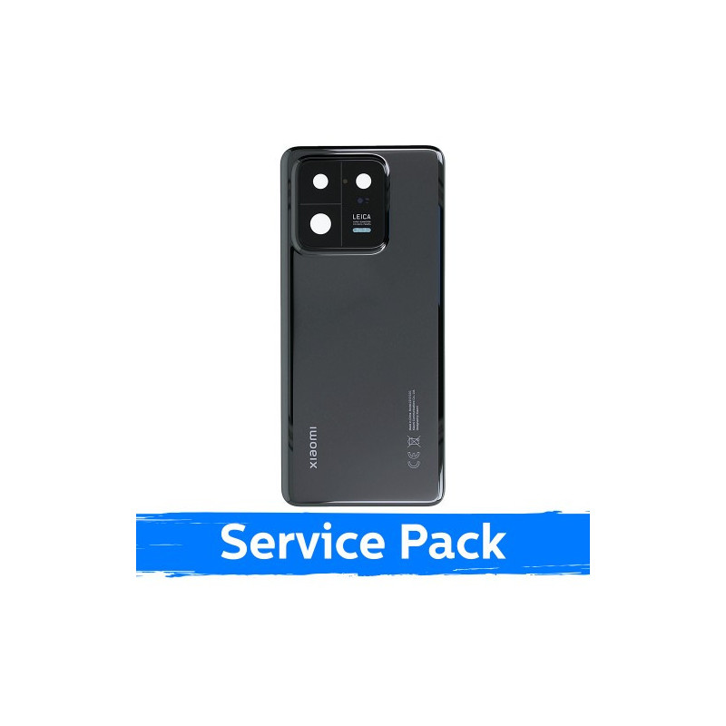Galinis dangtelis skirtas Xiaomi 13 Pro / Ceramic Black / (Service Pack)