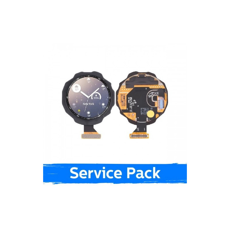 Ekranas skirtas Samsung R855 (R850) Watch 3 45mm juodas (Service Pack)