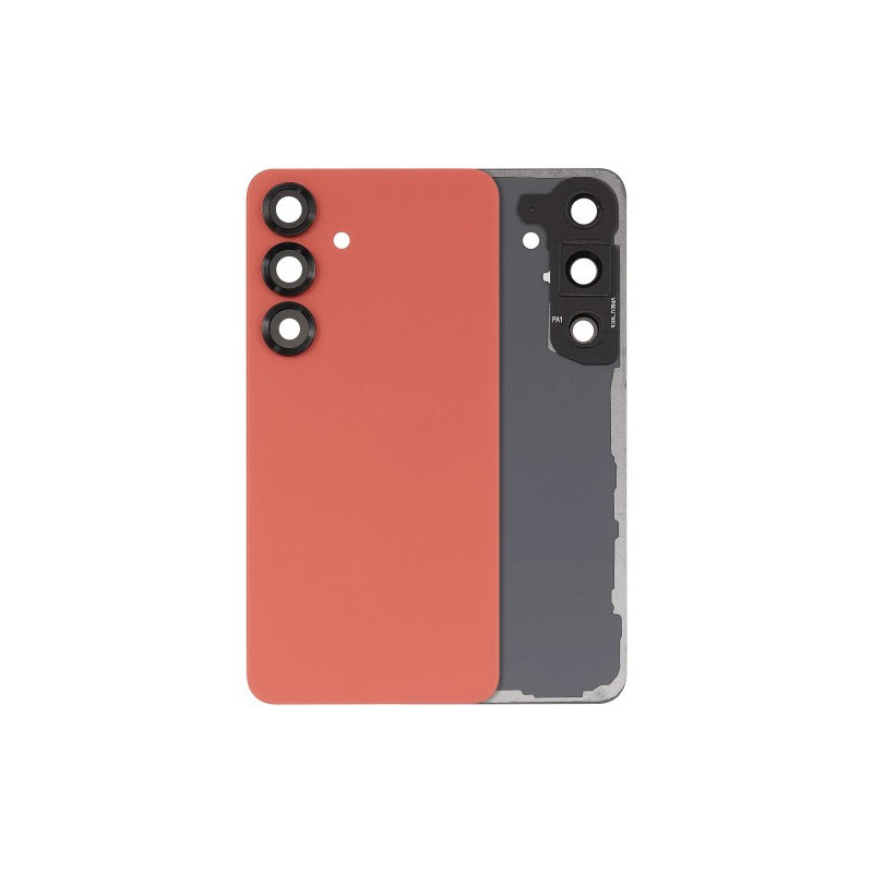 Galinis dangtelis skirtas Samsung S931 S25 / Coral Red / (su kameros stikliuku) OEM