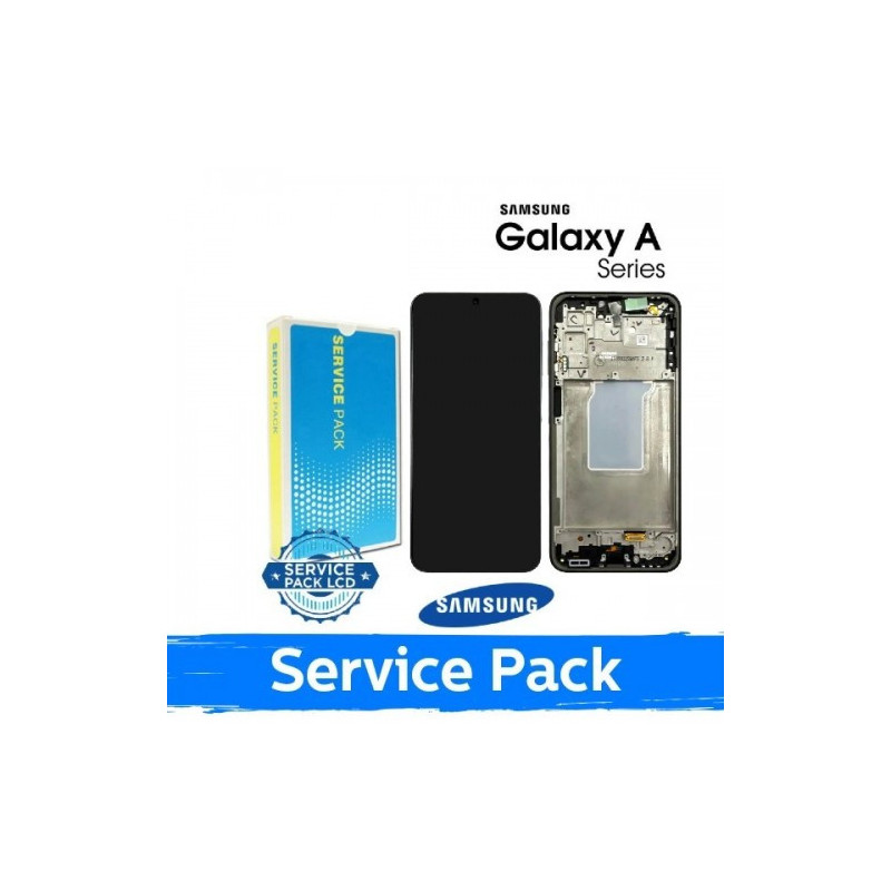 Ekranas skirtas Samsung A266 A26 5G su rėmeliu / Mint / (Service Pack)