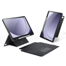 Dux Ducis "DK Series" belaidė klaviatūra skirta Samsung X210 / X216 / X218 Tab A9 Plus 11 juoda