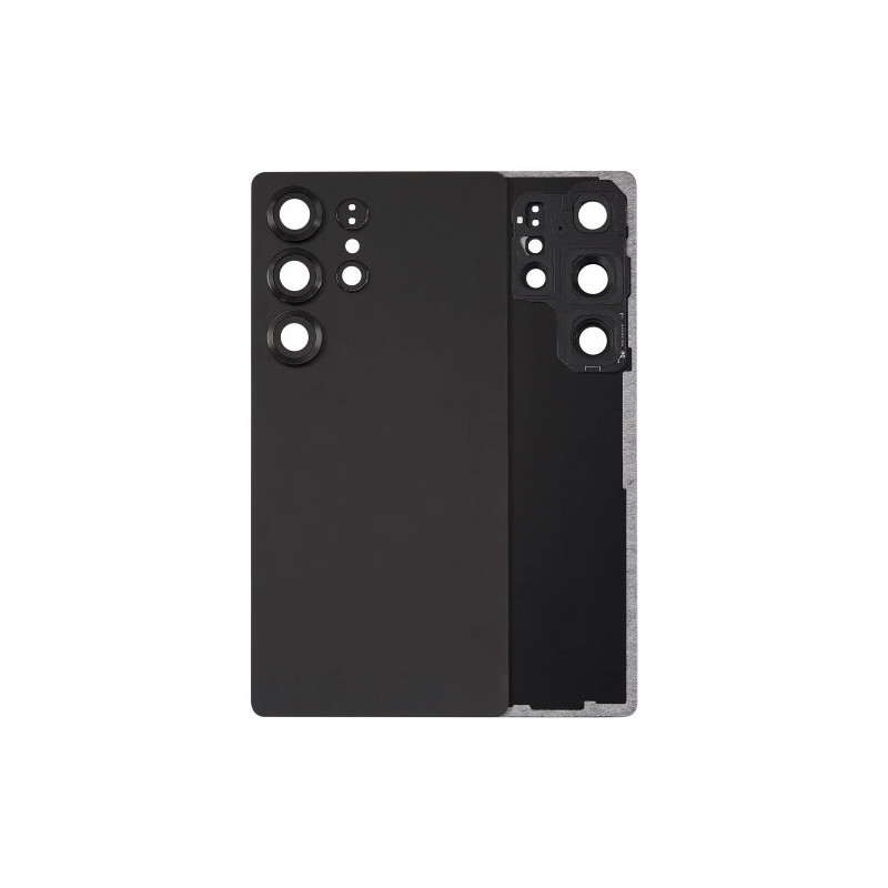 Galinis dangtelis skirtas Samsung S938 S25 Ultra / Titanium Black / (su kameros stikliuku) OEM