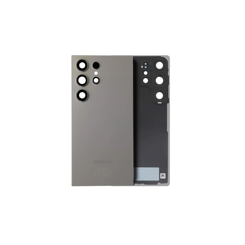 Galinis dangtelis skirtas Samsung S938 S25 Ultra / Titanium Gray / (su kameros stikliuku) OEM