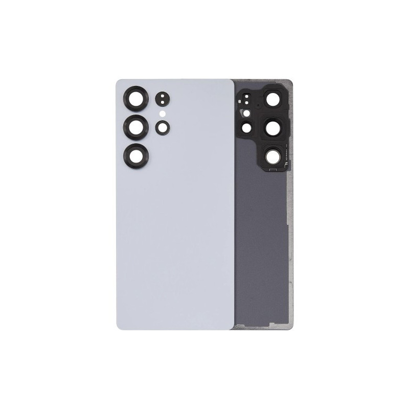 Galinis dangtelis skirtas Samsung S938 S25 Ultra / Titanium Silver Blue / (su kameros stikliuku) OEM