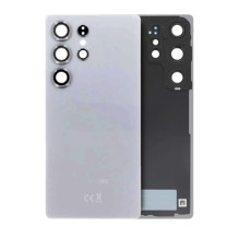 Galinis dangtelis skirtas Samsung S938 S25 Ultra / Titanium White Silver / (su kameros stikliuku) OEM
