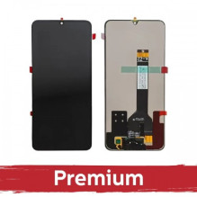Ekranas skirtas Xiaomi Redmi A5 / Poco C71 (Long Flex) juodas OEM