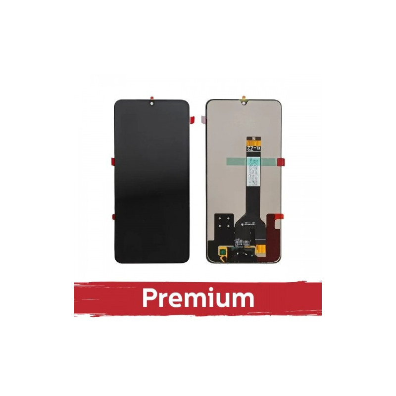 Ekranas skirtas Xiaomi Redmi A5 / Poco C71 (Long Flex) juodas OEM
