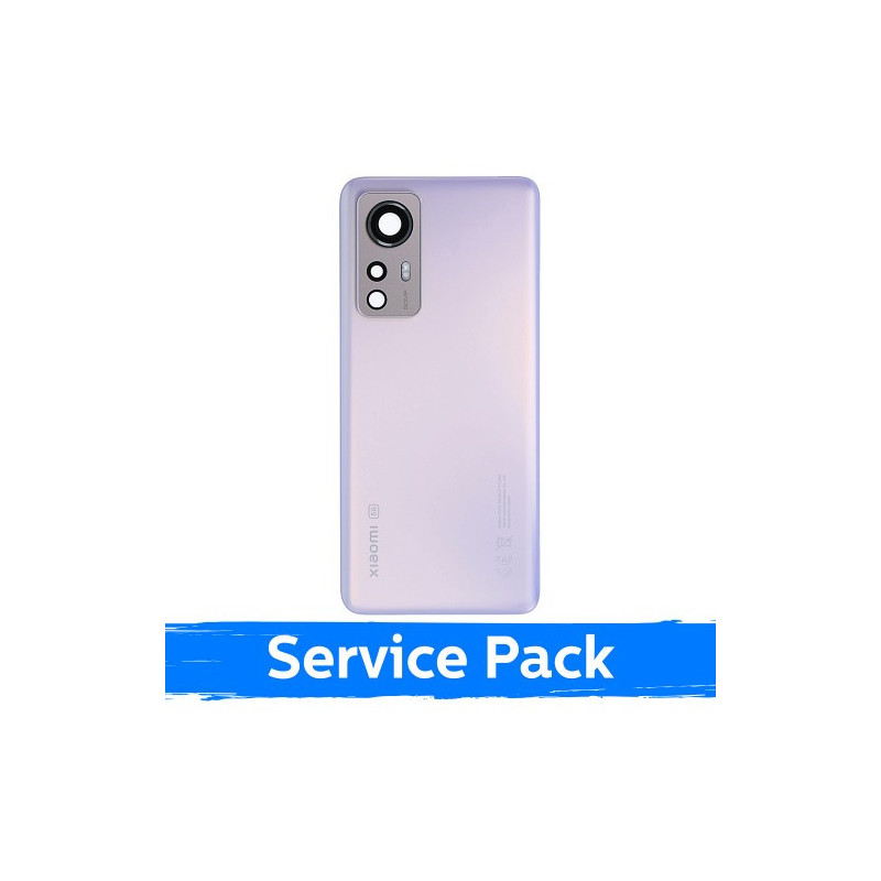Back cover for Xiaomi 12 (12X) / Purple / (Service Pack)