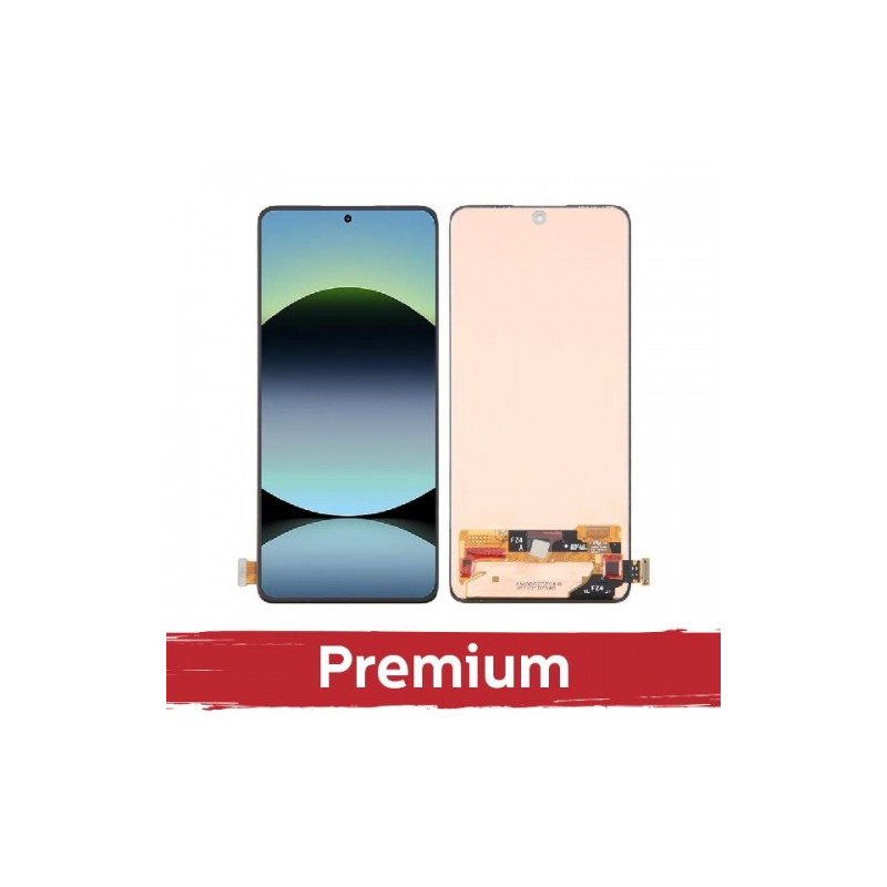 Screen for Xiaomi Redmi Note 14 4G / Poco M7 Pro 5G black OEM